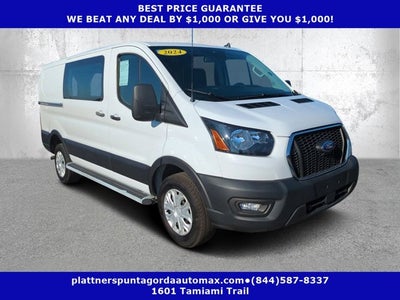 2024 Ford Transit Cargo Van T-250 130" Low Rf 9070 GVWR RWD