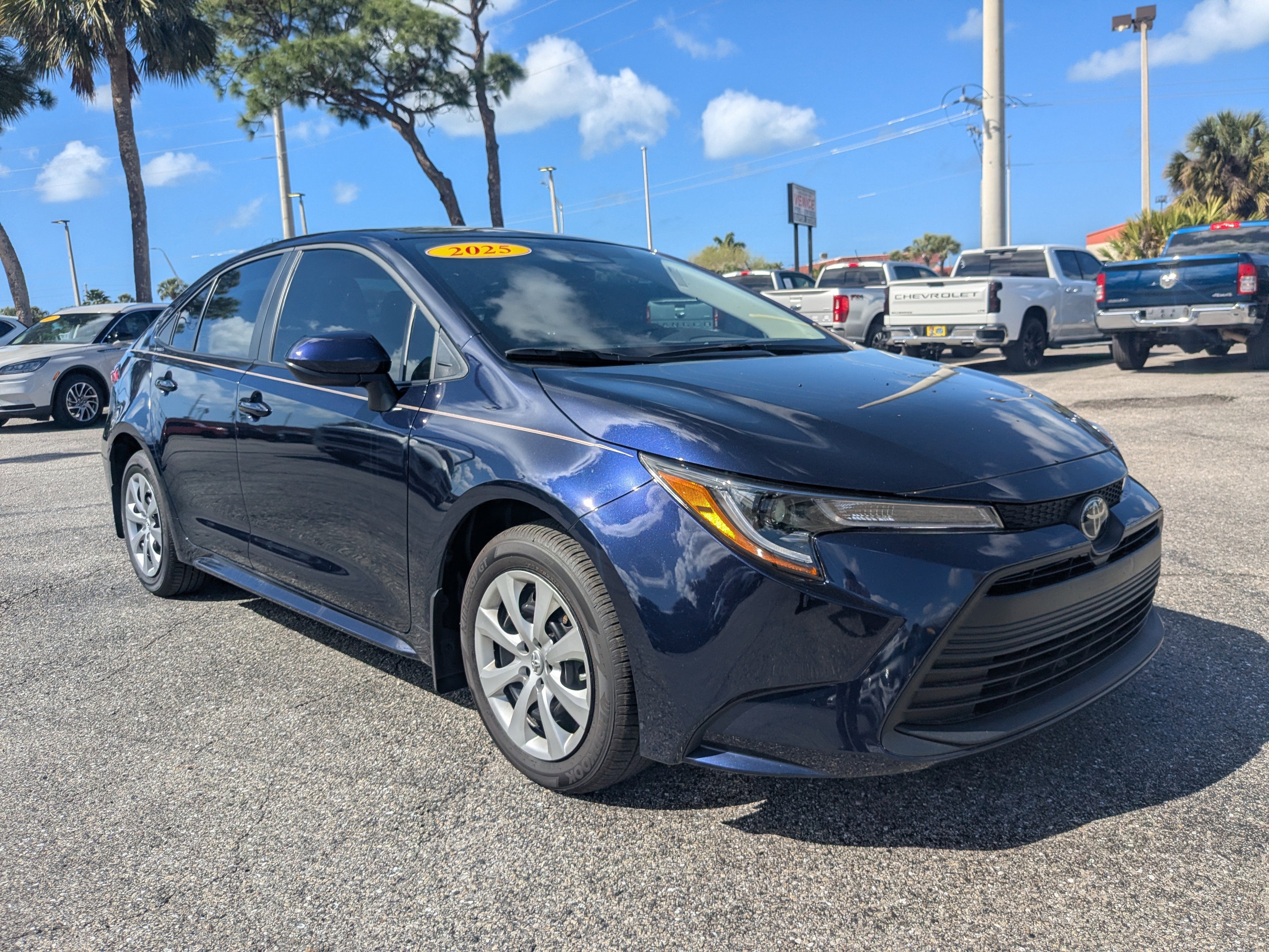 Used 2025 Toyota Corolla LE with VIN 5YFB4MDE3SP276255 for sale in Quincy, FL