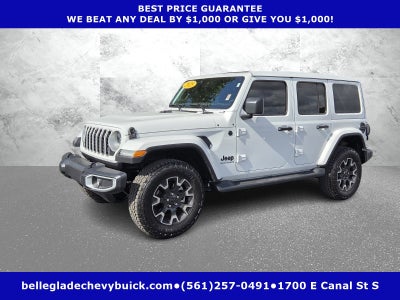 2025 Jeep Wrangler 4-Door Sahara 4x4
