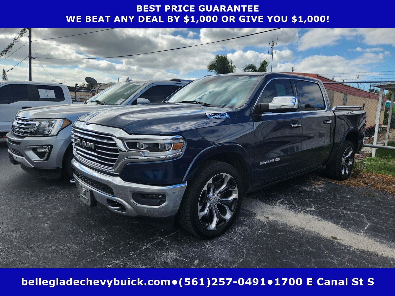 2019 RAM 1500 Longhorn Crew Cab 4x4 5'7" Box