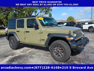 2025 Jeep Wrangler 4-Door Sport 4x4