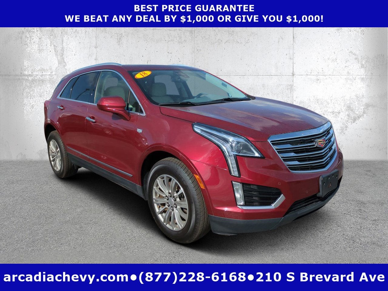 2018 Cadillac XT5 Luxury FWD