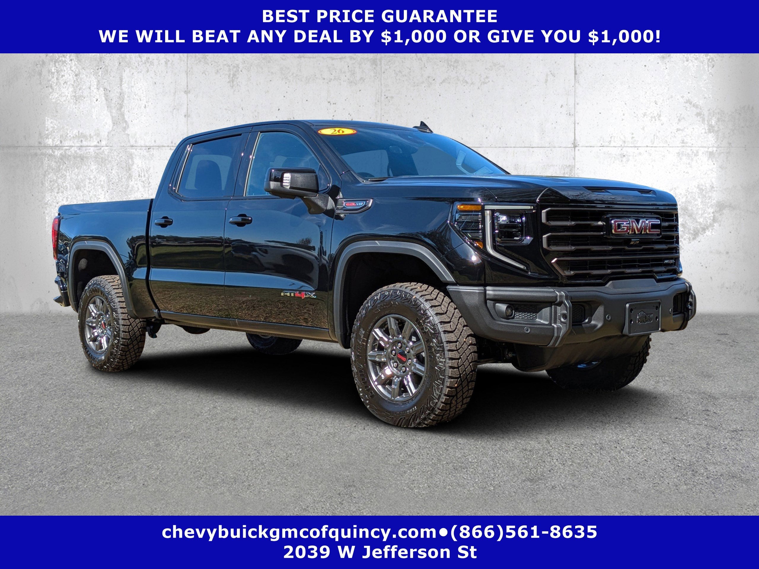 2026 GMC Sierra 1500 AT4X