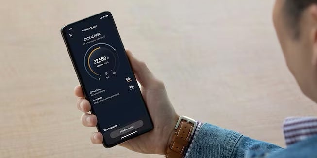 Chevrolet Silverado 2500HD mobile app