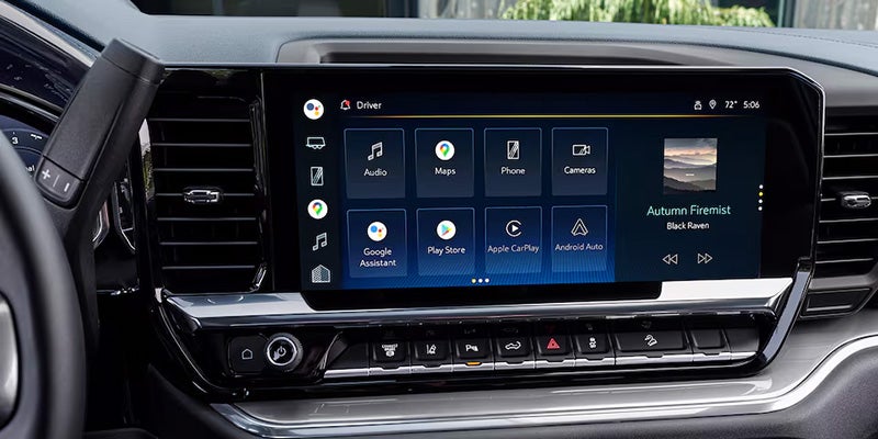 Chevrolet Silverado 2500HD touch screen