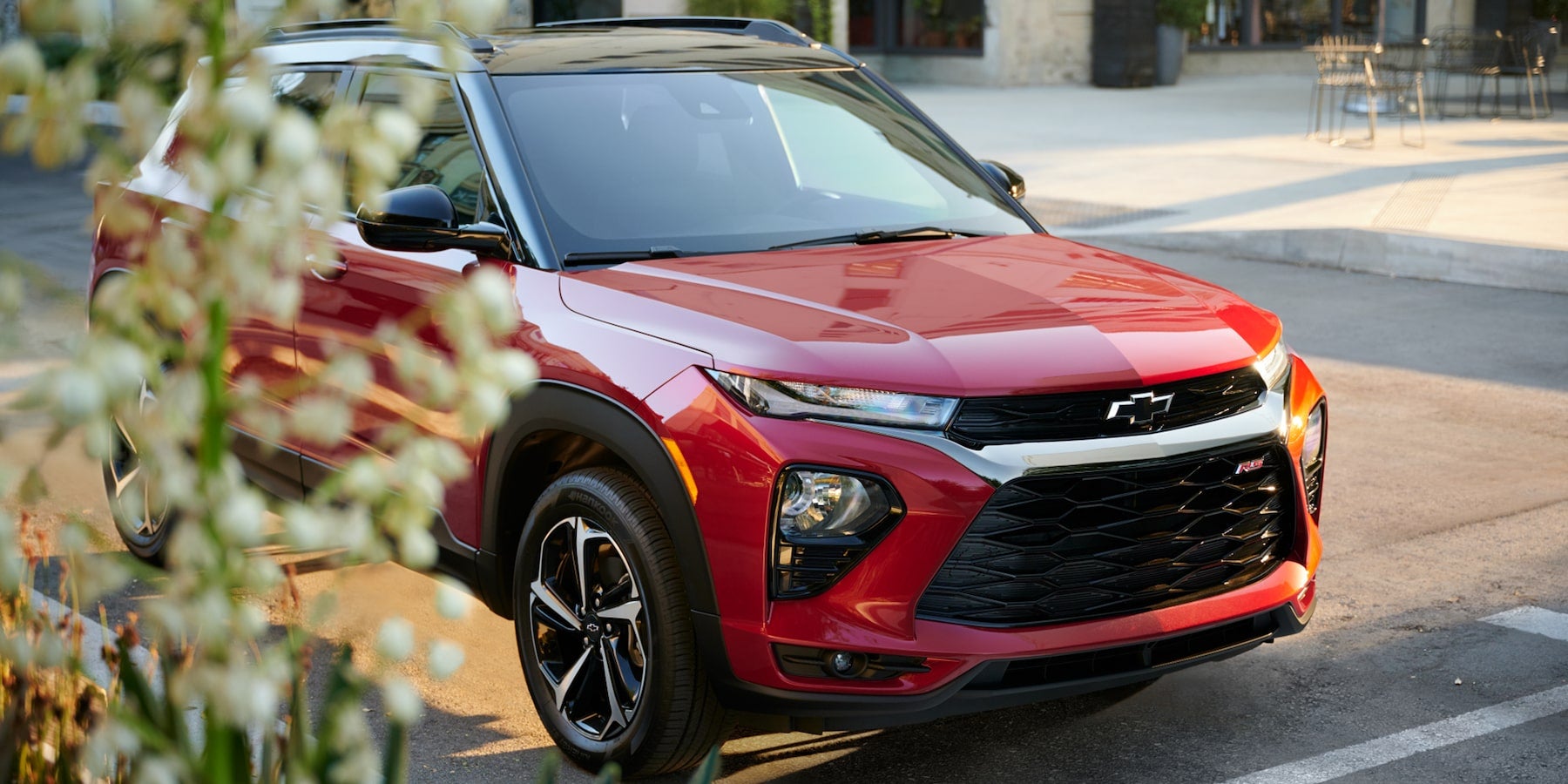 Chevrolet Trailblazer parked front view