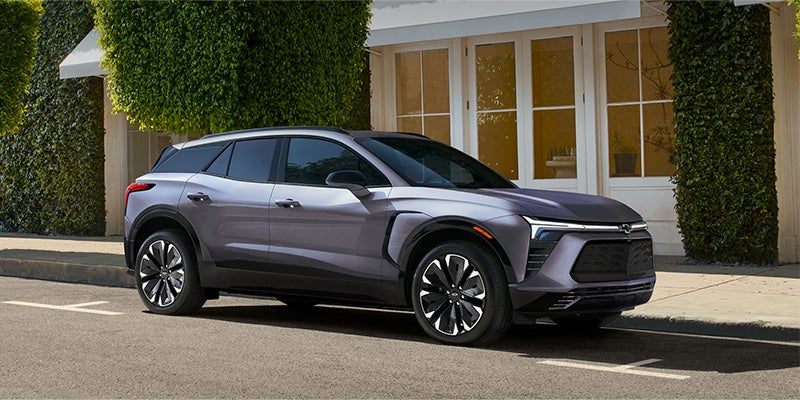 Chevrolet Blazer EV side view