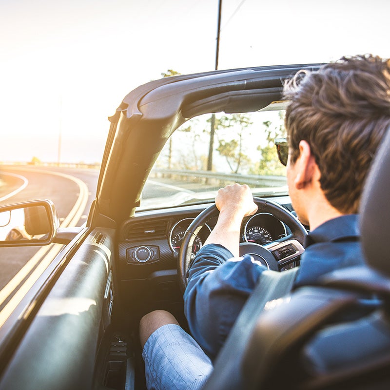 Plattner's Quincy Chevrolet GMC in QUINCY FL customer driving in his new car